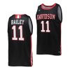 reed bailey black college basketball 2022 23 jersey scaled
