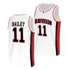 reed bailey white college basketball 2022 23 jersey scaled