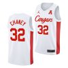 reggie chaney houston cougars 2022 23college basketball white jersey scaled