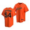 reggie crawford giants alternate 2022 mlb draft replica orange jersey scaled