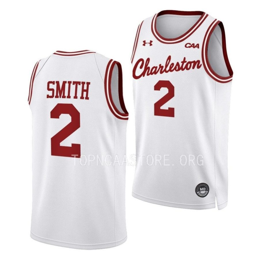 reyne smith charleston cougars throwback college basketball jersey scaled