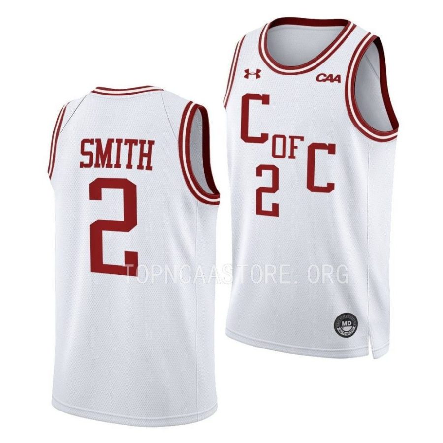 reyne smith white throwback basketball 2022 23 jersey scaled