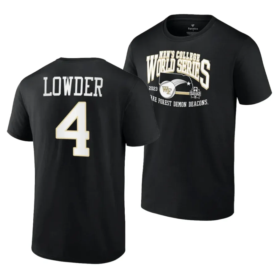 rhett lowder ncaa baseball 2023 college world series black t shirts scaled