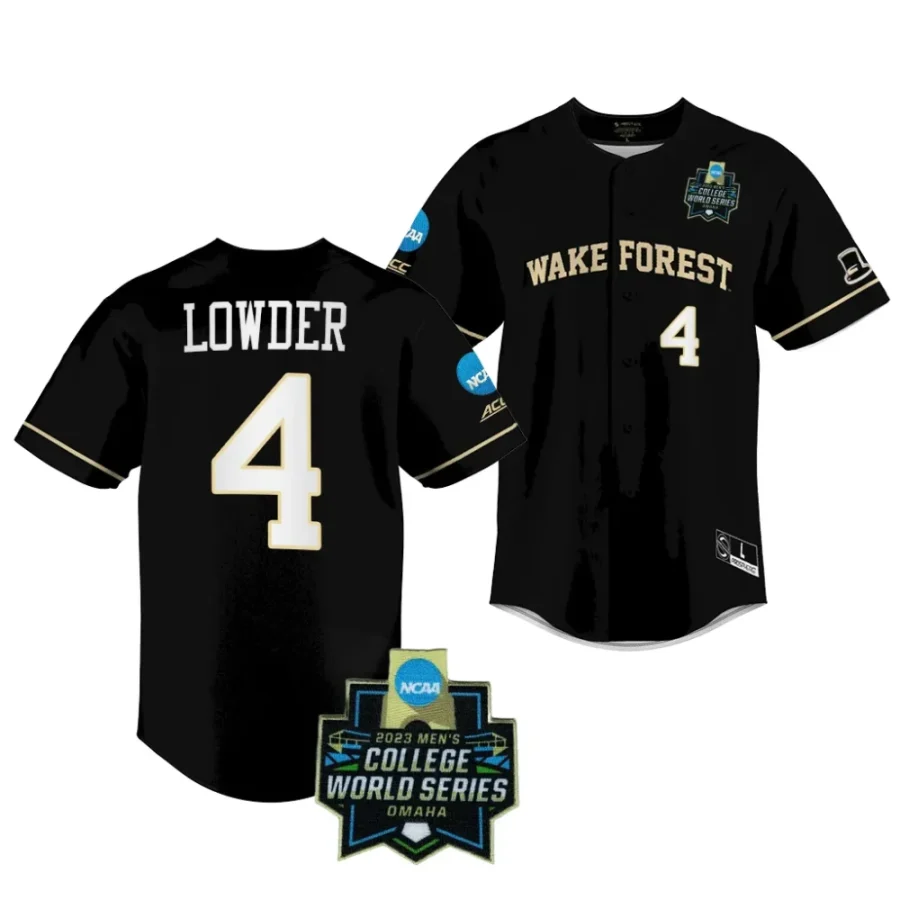 rhett lowder wake forest demon deacons 2023 college world series menncaa baseball jersey 0 scaled