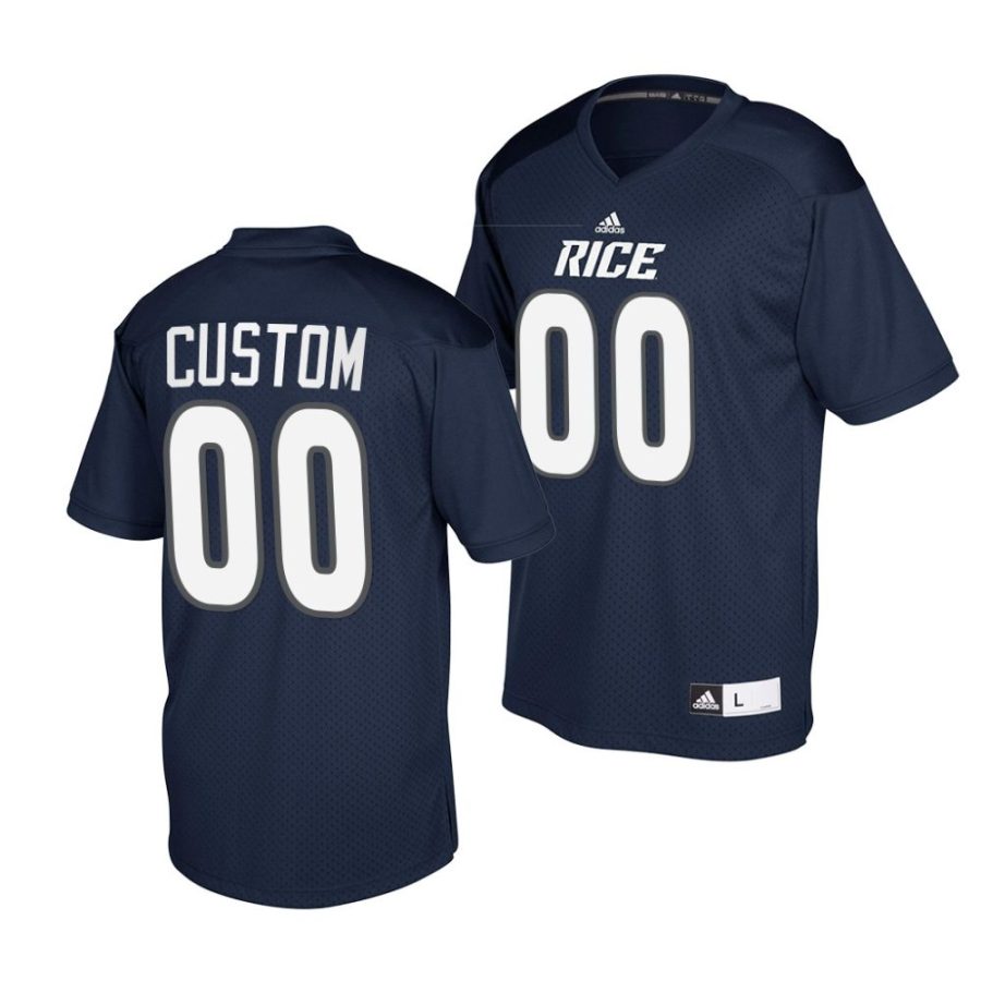 rice owls custom navy college football jersey scaled