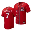richie morales red replica baseballfull button arizona wildcats jersey scaled