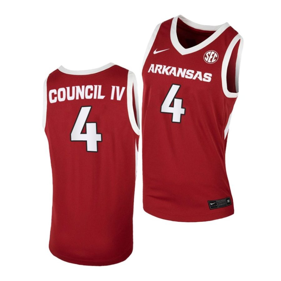 ricky council iv arkansas razorbacks college basketball 2022 23 jersey scaled