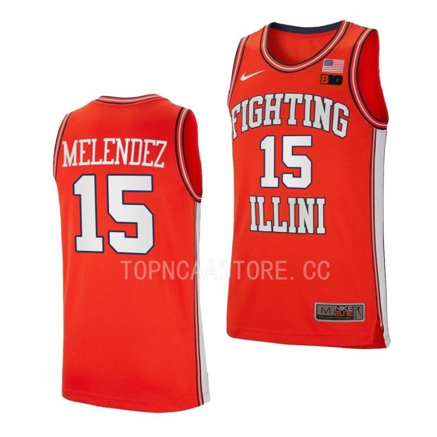 rj melendez illinois fighting illini retro basketball 2022 23 jersey scaled