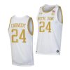 robby carmody notre dame fighting irish 2022 23college basketball white jersey scaled