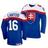 robert lantosi away 2022 iihf world championship blue jersey scaled