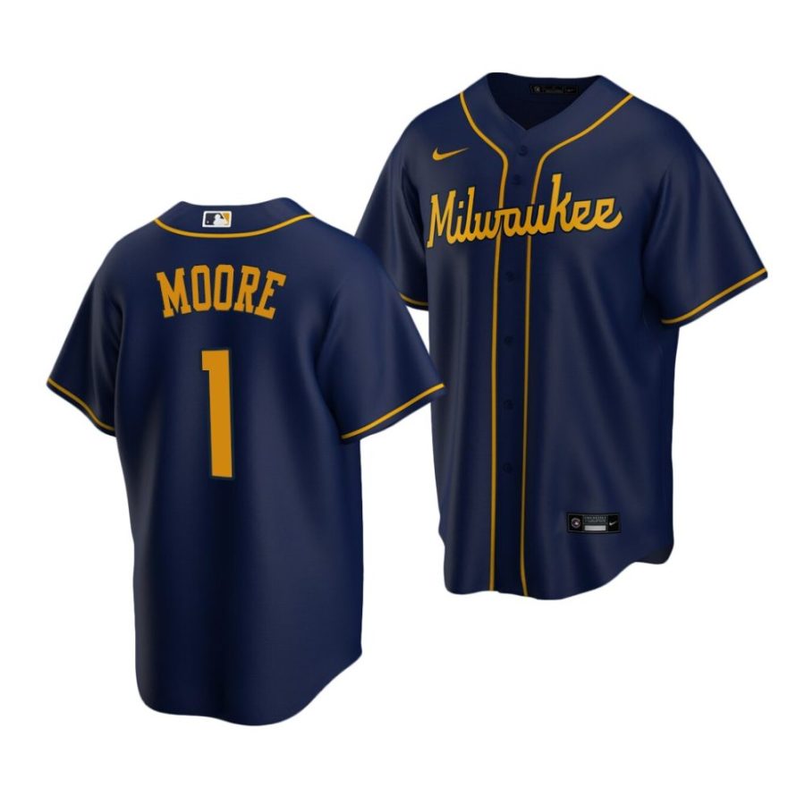 robert moore brewers alternate 2022 mlb draft replica navy jersey scaled