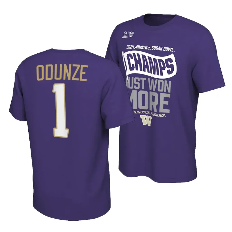 rome odunze purple cfbplayoff 2024 sugar bowl champions locker room t shirt scaled