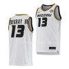 ronnie degray iii missouri tigers 2022 23home basketball white jersey scaled