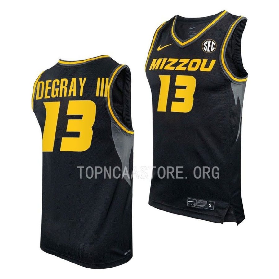 ronnie degray iii missouri tigers away basketball 2022 23 jersey scaled
