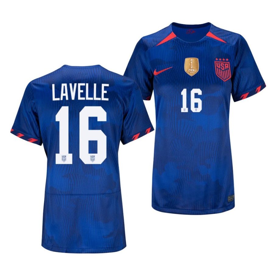 rose lavelle navy uswnt2023 away stadium women jersey scaled