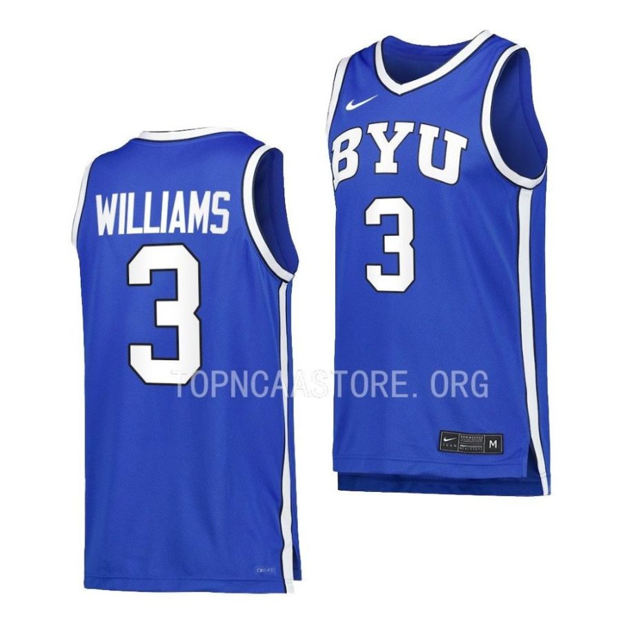 rudi williams byu cougars college basketball replica jersey scaled