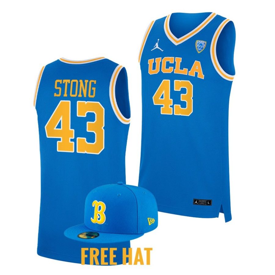 russell stong blue college basketball 2022 23free hat jersey scaled