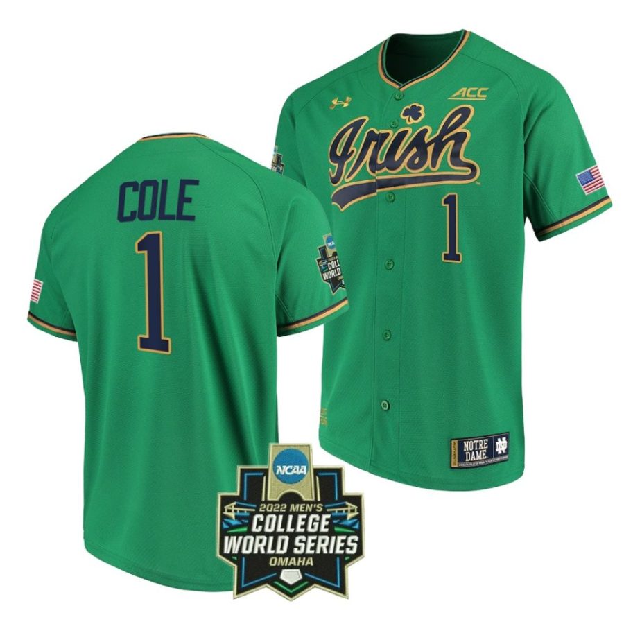 ryan cole notre dame fighting irish 2022 college world series menbaseball jersey 0 scaled