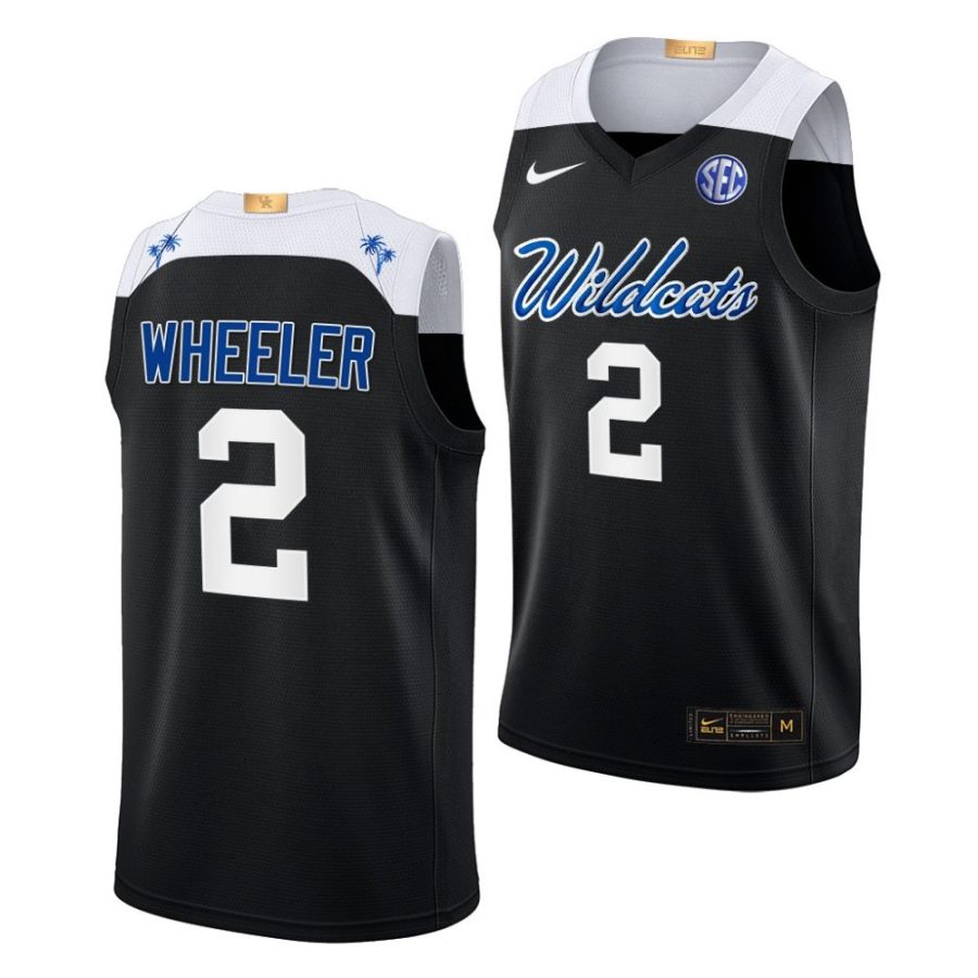 sahvir wheeler kentucky wildcats 2022 23college basketball eliteblack jersey scaled