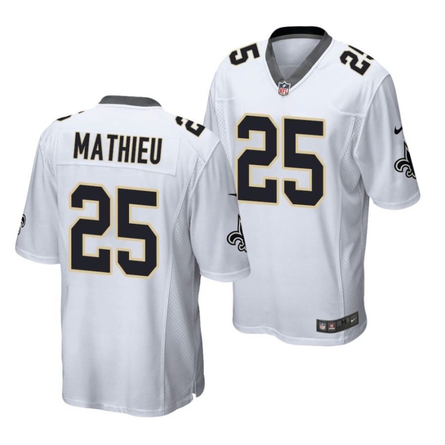 saints tyrann mathieu white game lsu 2013 draft jersey scaled