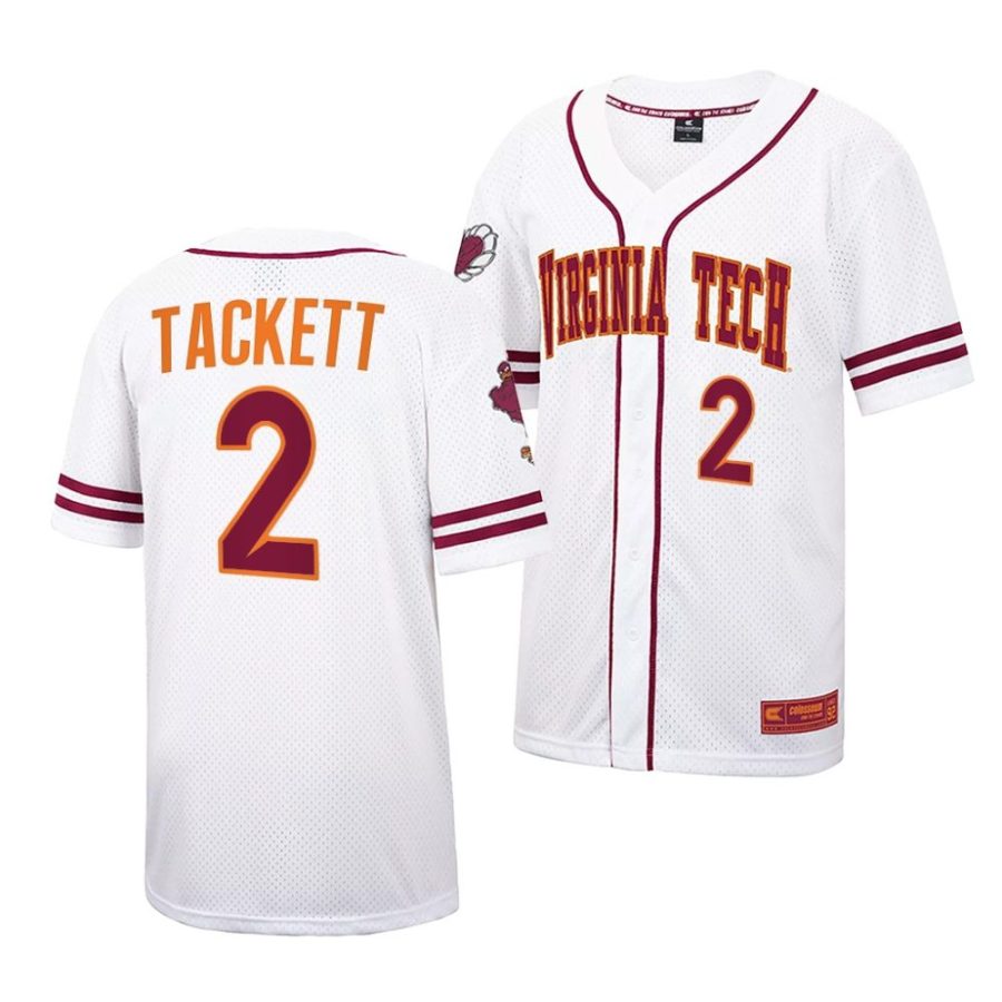 sam tackett virginia tech hokies 2022college baseball menfree spirited jersey scaled