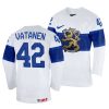 sami vatanen home 2022 iihf world championship white jersey scaled