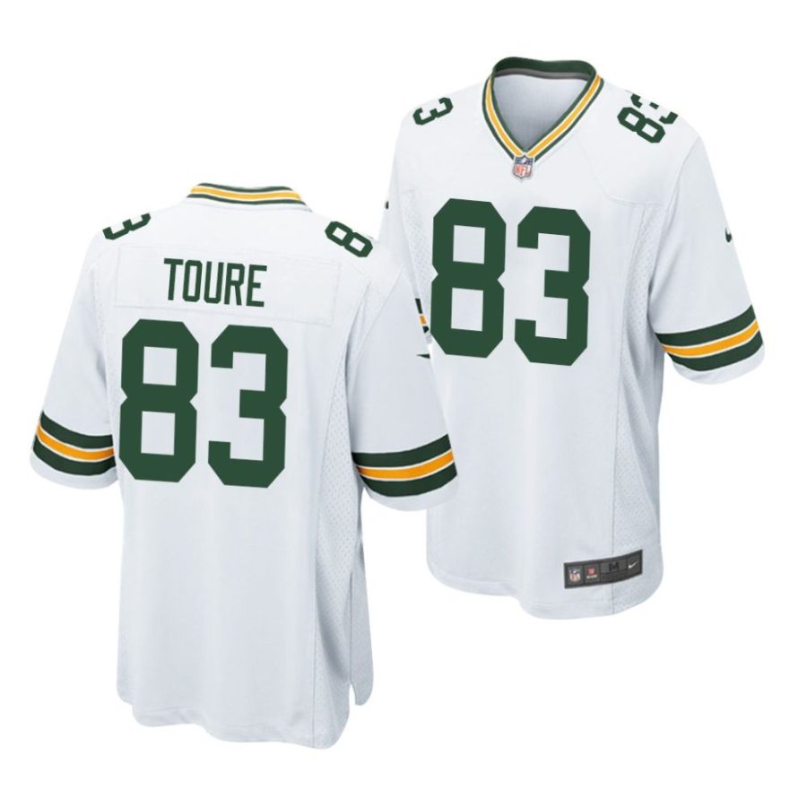 samori toure green bay packers 2022 nfl draft game men white jersey scaled