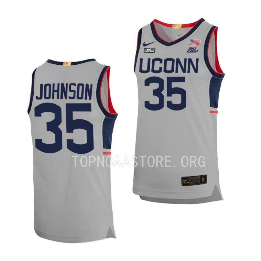 samson johnson gray alternate basketball limited jersey scaled