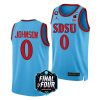 san diego state aztecs keshad johnson 2023 ncaa final four mens basketball blue jersey scaled