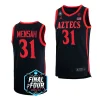 san diego state aztecs nathan mensah 2023 ncaa national championship march madness black jersey scaled