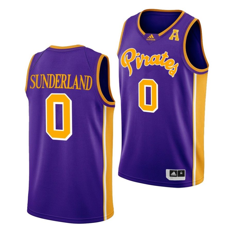 saxby sunderland ecu pirates 2022 23college basketball purple jersey scaled