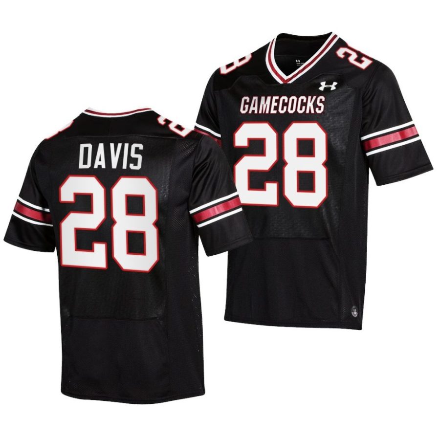 sc gamecocks mike davis black alumni football nil replica jersey scaled