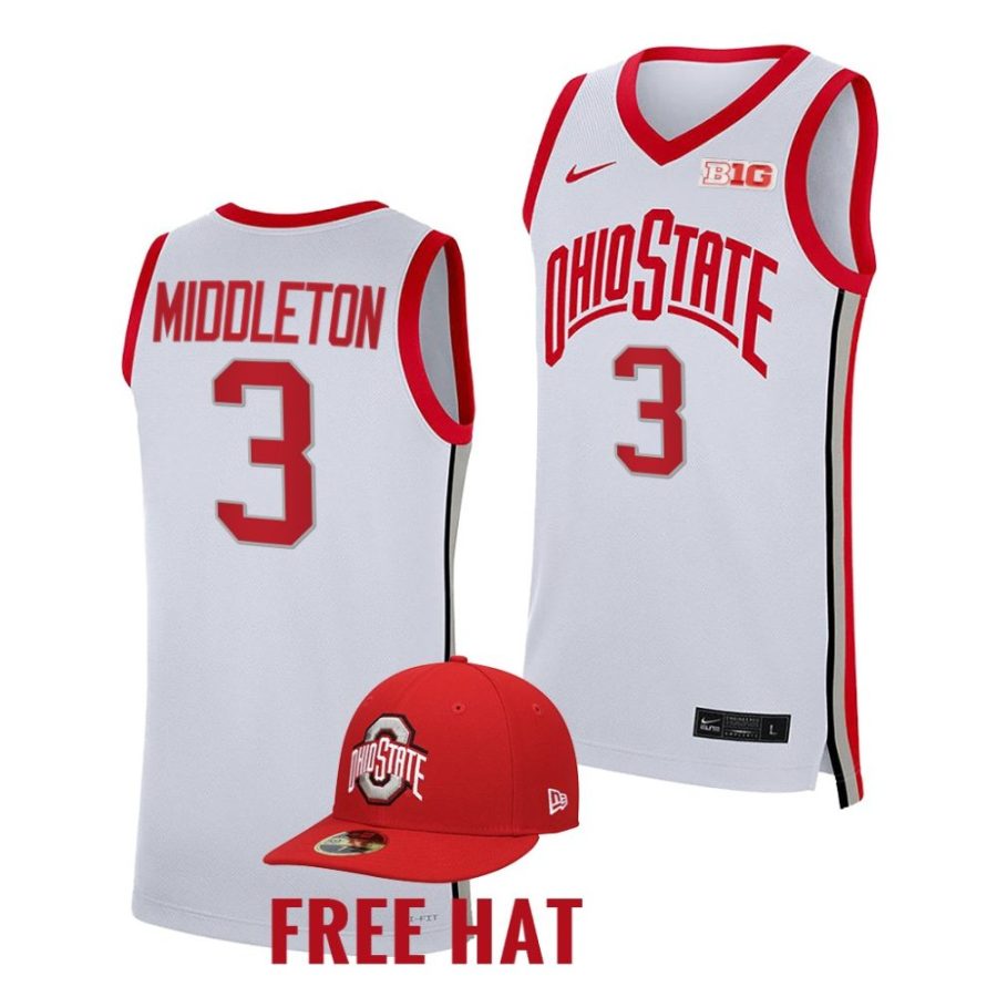 scotty middleton ohio state buckeyes college basketball class of 2023white jersey scaled