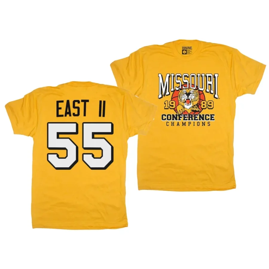 sean east ii 1989 big 8 basketball conference champions gold t shirts scaled