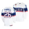 sean farrell white 2022 iihf world championship usa home jersey scaled