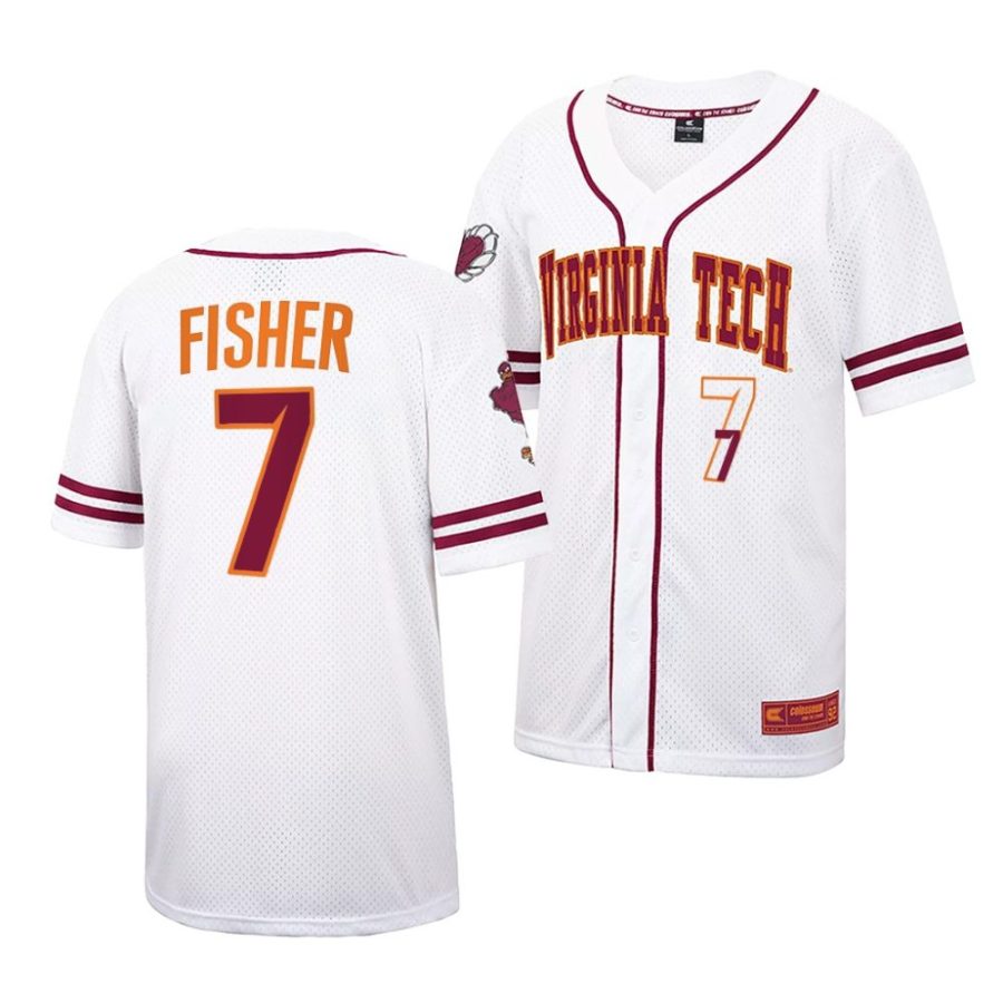 sean fisher virginia tech hokies 2022college baseball menfree spirited jersey scaled