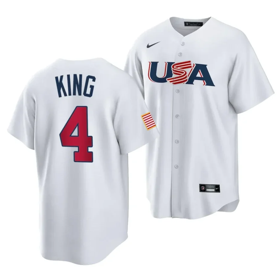 seaver king usa baseball 2023 collegiate national team menstripes jersey scaled