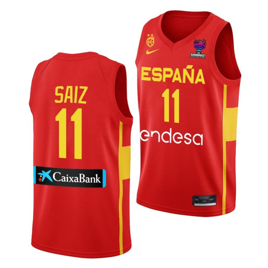 sebas saiz spain 2022 fiba eurobasket final red away jersey scaled