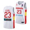 sergio llull spain 2022 fiba eurobasket champions white home jersey scaled