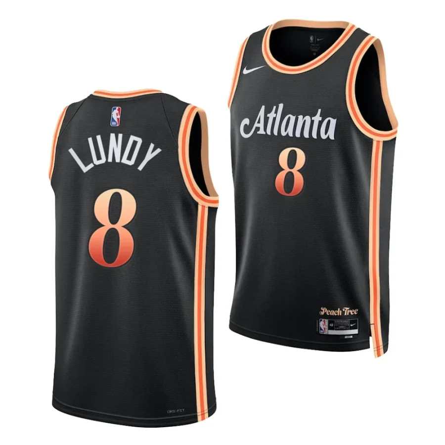 seth lundy hawks 2023 nba draft black city edition men jersey scaled