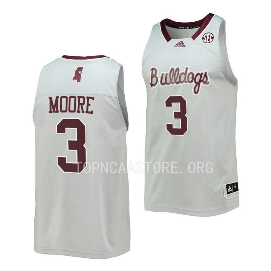 shakeel moore gray reverse retrobasketball mississippi state bulldogs jersey scaled