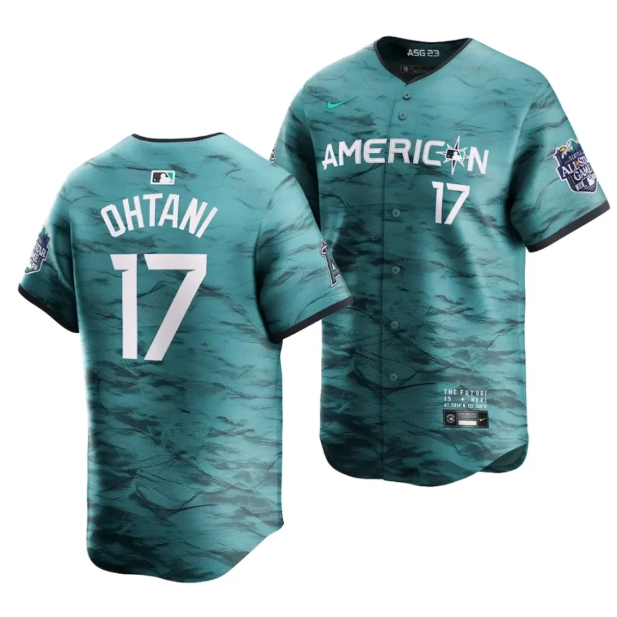 shohei ohtani american league 2023 mlb all star game menlimited player jersey scaled