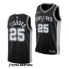sidy cissoko spurs 2023 nba draft black icon edition men jersey scaled