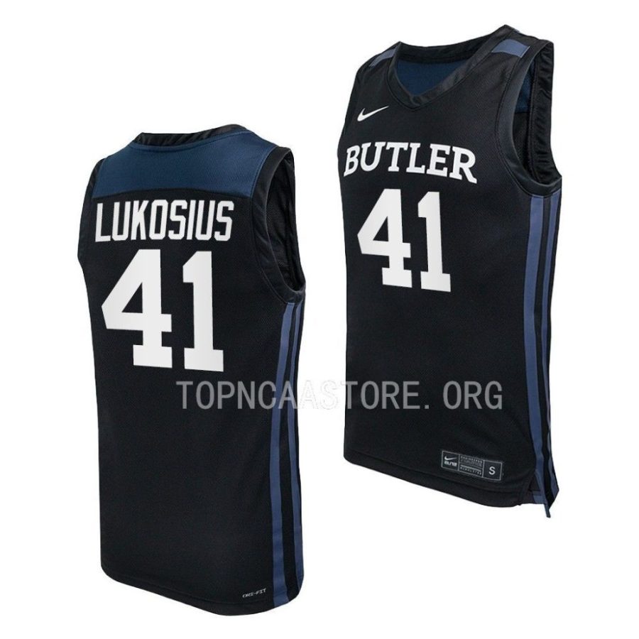 simas lukosius black college basketball 2022 23 jersey scaled