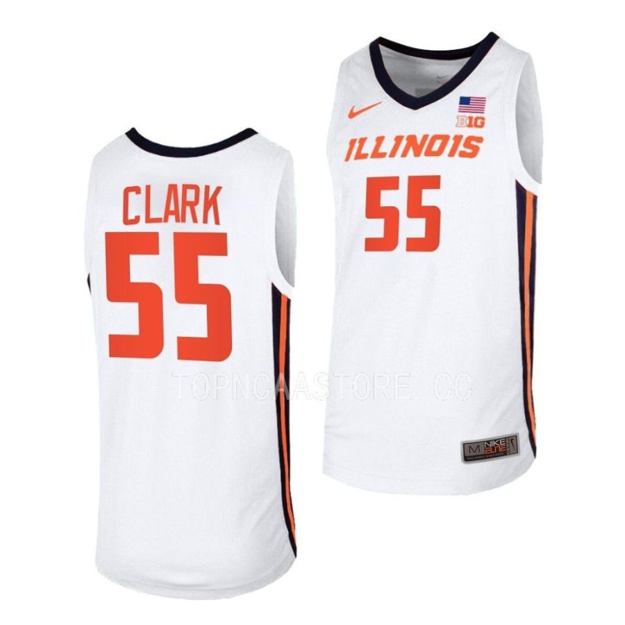 skyy clark illinois fighting illini home 2022 23 basketball jersey scaled