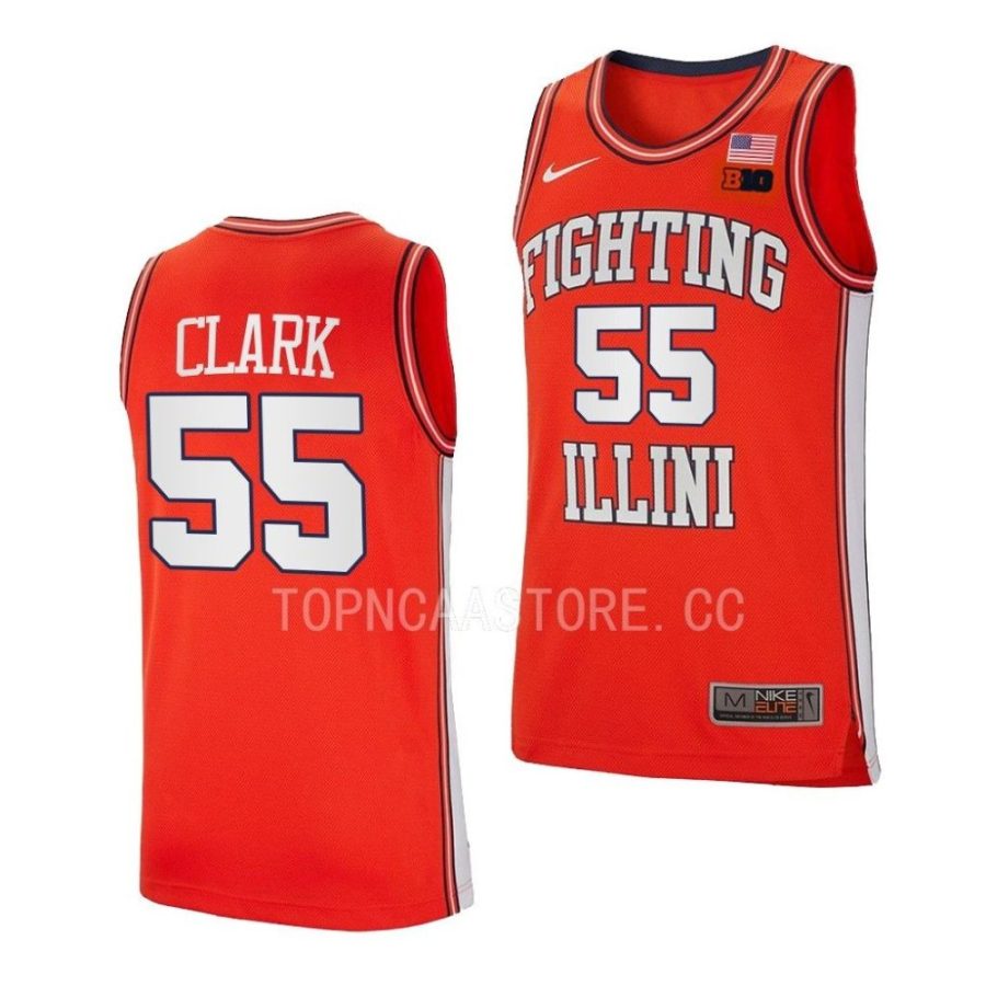 skyy clark illinois fighting illini retro basketball 2022 23 jersey scaled
