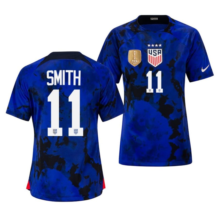 sophia smith blue uswntfifa badge women jersey scaled