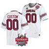 south carolina gamecocks custom white 2022 gator bowl college football jersey scaled