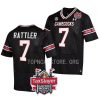 south carolina gamecocks spencer rattler black 2022 gator bowl college football jersey scaled