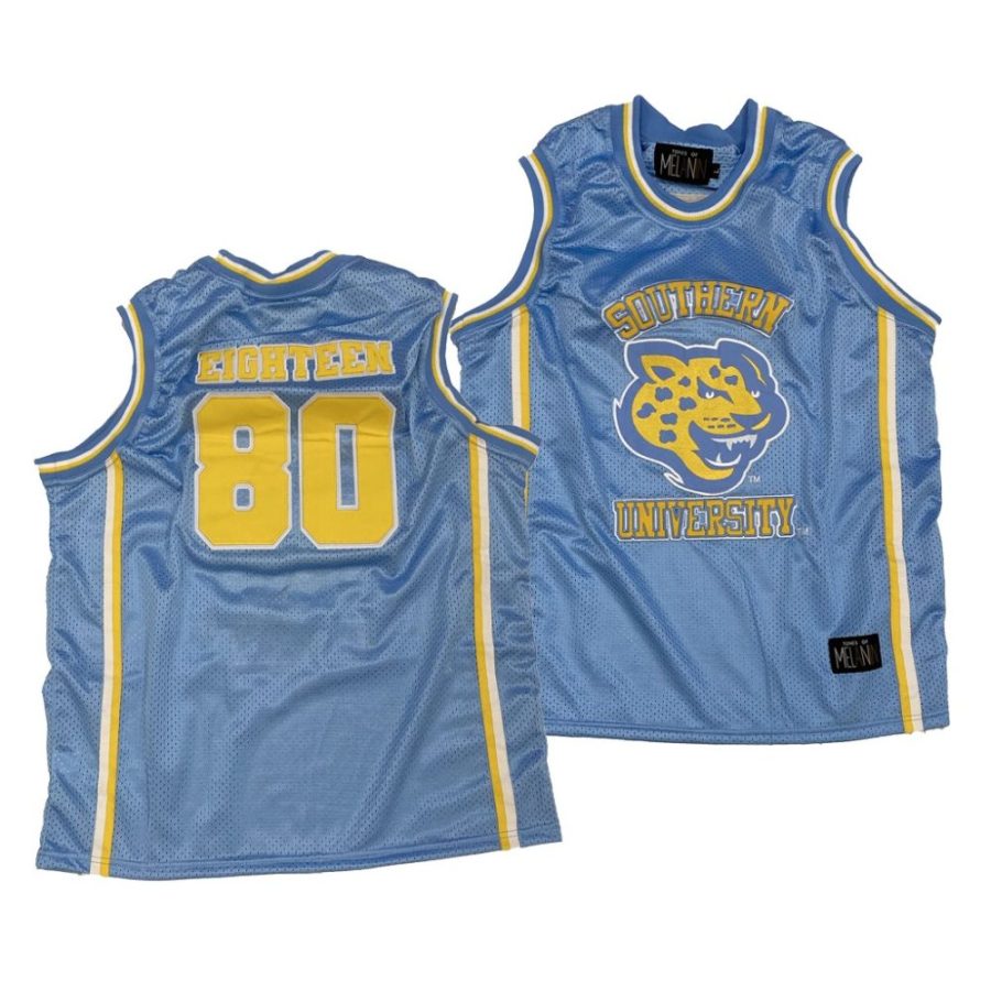 southern university jaguars blue basketball tones of melanin jersey scaled